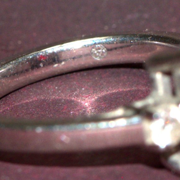 Emerald Cut Ruby Engagement Ring - Picture 4 of 8
